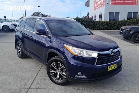 Blue 2016 Toyota Kluger Wagon GXL (4X4)