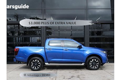 Blue 2025 Mazda BT-50 Dual Cab Pick-up GT (4X4)