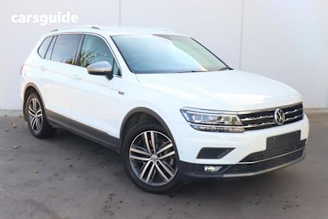White 2020 Volkswagen Tiguan Wagon Allspace 162 TSI Highline