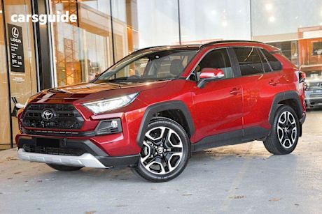 Red 2020 Toyota RAV4 Wagon Edge (awd)