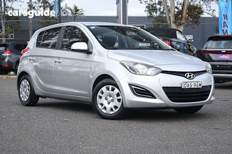 Silver 2015 Hyundai I20 Hatch ACTIVE F