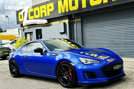 Blue 2018 Subaru BRZ Coupe TS