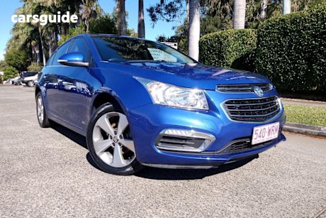 Blue 2016 Holden Cruze Sedan Z-Series