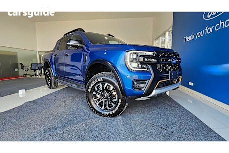 Blue 2025 Ford Ranger Double Cab Pick Up Wildtrak 2.0 (4X4)