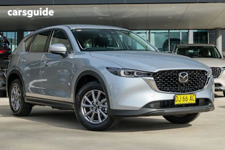 Silver 2023 Mazda CX-5 Wagon G25 Maxx Sport (fwd)