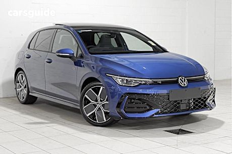 Blue 2025 Volkswagen Golf Hatchback 110TSI R-Line