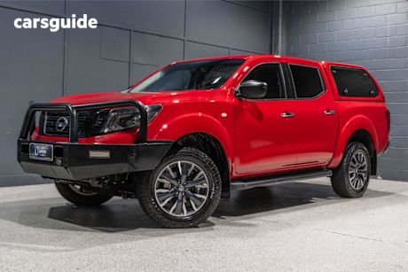Red 2020 Nissan Navara Dual Cab Pick-up ST (4X4)