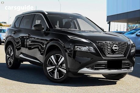 Black 2025 Nissan X-Trail SUV TI E-POWER 4WD