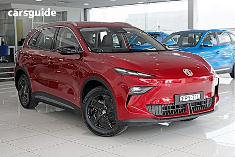 Red 2025 MG MGS5 EV Wagon Excite 49