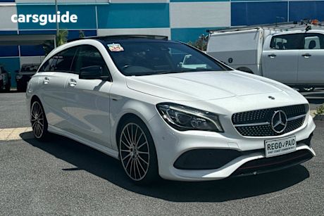 White 2018 Mercedes-Benz CLA250 Coupe Sport 4Matic