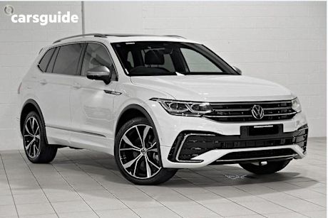 White 2024 Volkswagen Tiguan Wagon Allspace 162Tsi R-Line