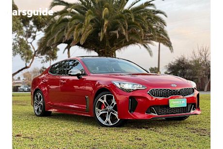 Red 2018 Kia Stinger Sedan GT (black Leather)