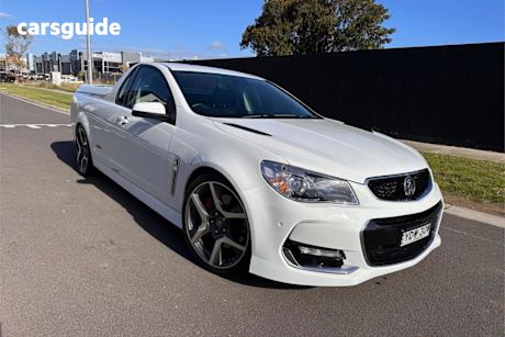 White 2016 Holden UTE Utility SS-V Redline