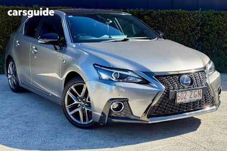 Silver 2019 Lexus CT 200H Hatchback F Sport Hybrid