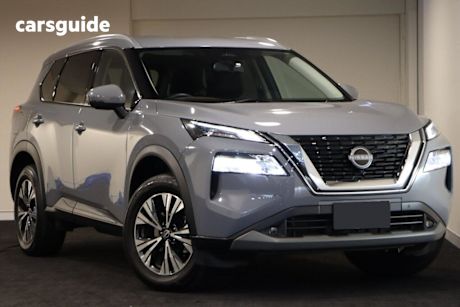 Grey 2024 Nissan X-Trail Wagon ST-L (4WD) 7 Seat