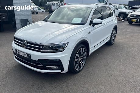 White 2019 Volkswagen Tiguan Wagon 162 TSI Highline