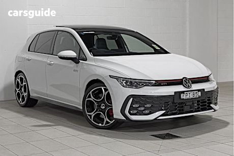 White 2024 Volkswagen Golf Hatchback GTI