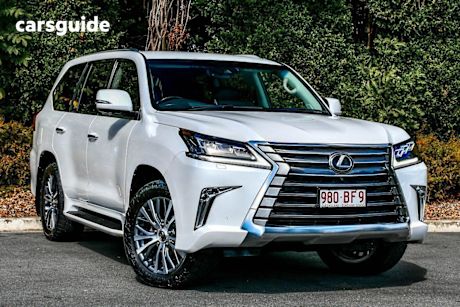 White 2021 Lexus LX450D Wagon
