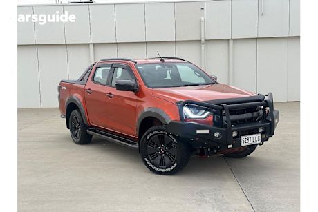 Orange 2021 Isuzu D-MAX Crew Cab Utility X-Terrain (4X4)