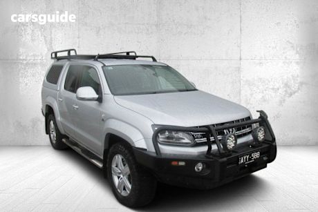 Silver 2018 Volkswagen Amarok Dual Cab Utility V6 TDI 550 Highline