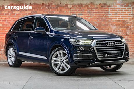 Blue 2017 Audi Q7 Wagon 3.0 TDI Quattro (160KW)