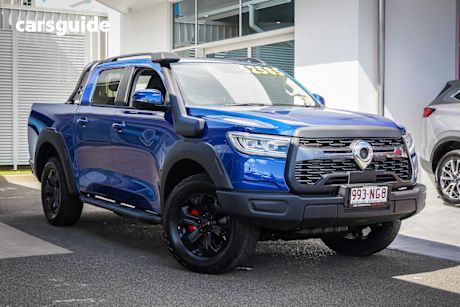 Blue 2025 GWM Cannon Dual Cab Utility XSR (4X4)