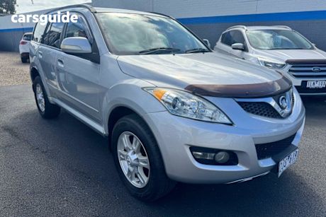 Silver 2012 Great Wall X200 Wagon (4x4) CC6461KY MY11
