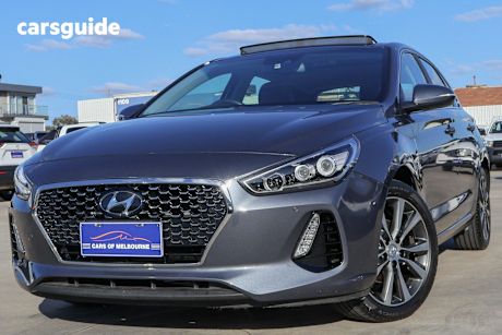 Grey 2020 Hyundai I30 Hatchback Premium