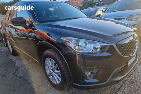 Blue 2013 Mazda CX-5 Wagon Maxx Sport (4X4)