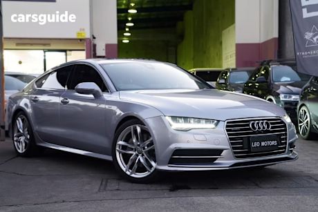 Silver 2016 Audi A7 Hatchback Sportback 3.0 TDI Quattro
