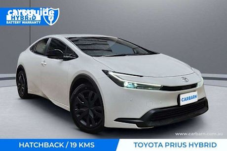 White 2025 Toyota Prius Hatch