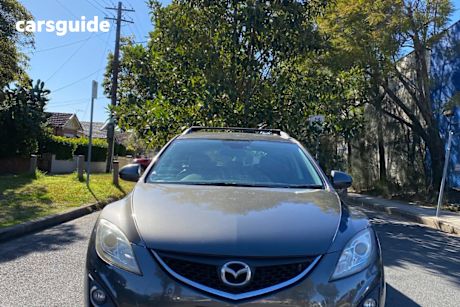 Grey 2010 Mazda 6 Wagon Touring