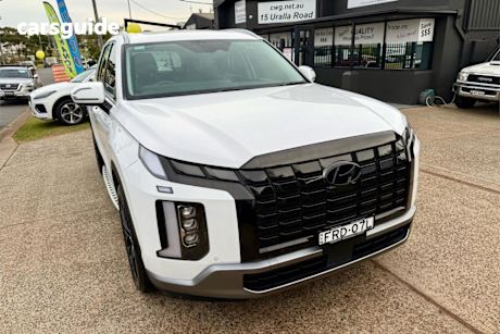 White 2023 Hyundai Palisade Wagon Elite (7 Seat)