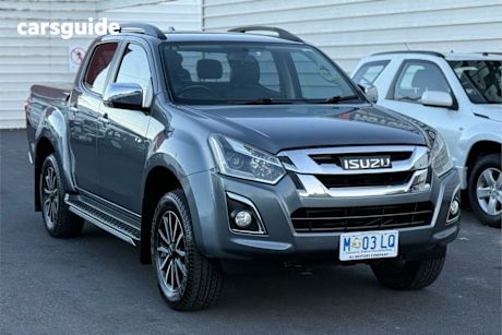 Grey 2020 Isuzu D-MAX Crew Cab Utility LS-T High-Ride (4X2)