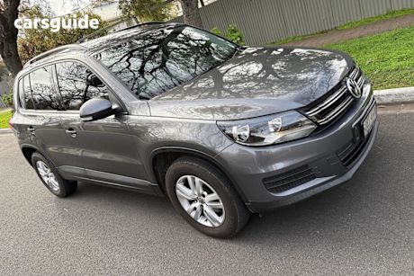 Grey 2012 Volkswagen Tiguan Wagon 132 TSI (4X4)