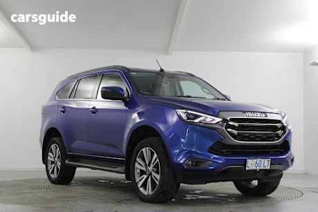 Blue 2023 Isuzu MU-X Wagon LS-T 4X4