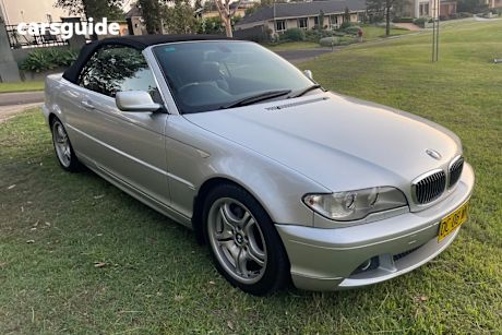 Silver 2004 BMW 330CI Convertible