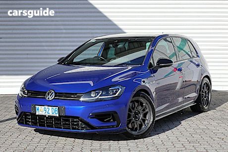 Blue 2019 Volkswagen Golf Hatch R 4WD