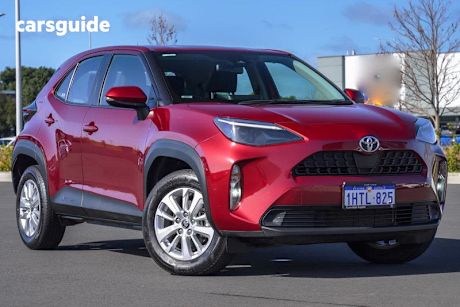 Red 2022 Toyota Yaris Cross Hatch 2WD 1.5L PET CVT GX