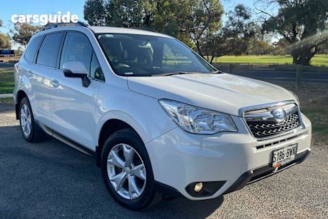 White 2015 Subaru Forester Wagon 2.5I-L