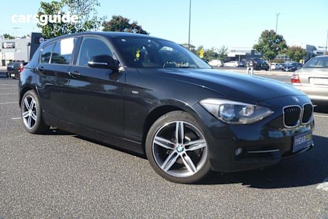 Black 2012 BMW 118I Hatchback Sport Line