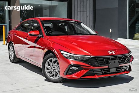 Red 2025 Hyundai I30 Sedan
