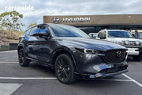 Grey 2022 Mazda CX-5 Wagon GT (awd)