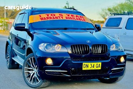 Black 2008 BMW X5 Wagon 4.8I