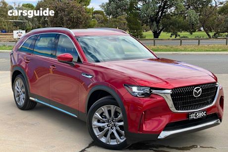 Red 2023 Mazda CX-90 Wagon G50E GT Mhev