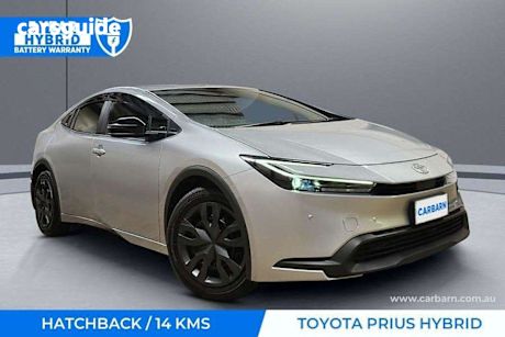 Silver 2025 Toyota Prius Hatch