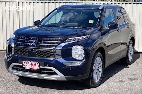 Blue 2024 Mitsubishi Outlander Wagon LS 7 Seat (2WD)