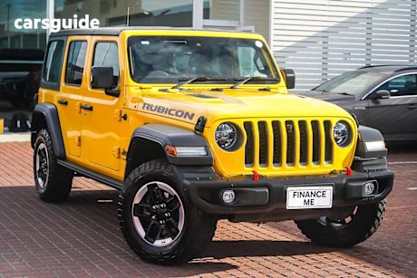 Yellow 2021 Jeep Wrangler Unlimited Hardtop Rubicon (4X4)