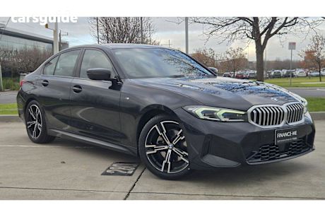 Black 2022 BMW 320I Sedan M Sport