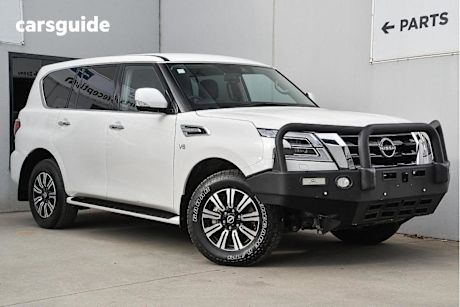 White 2024 Nissan Patrol Wagon TI (4X4)